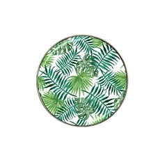 Green Tropical Leaves Hat Clip Ball Marker (10 Pack) by goljakoff