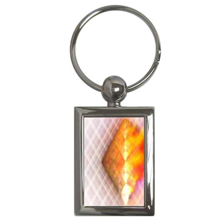 Geometry Diamond Key Chain (Rectangle)