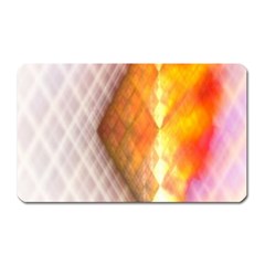 Geometry Diamond Magnet (rectangular) by Sparkle