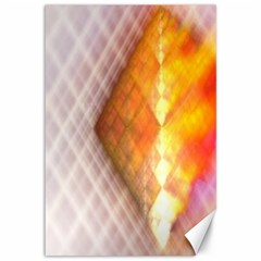 Geometry Diamond Canvas 12  X 18  by Sparkle