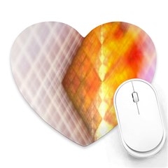 Geometry Diamond Heart Mousepads by Sparkle