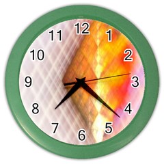 Geometry Diamond Color Wall Clock by Sparkle