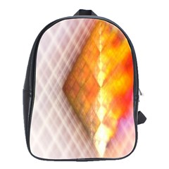 Geometry Diamond School Bag (large) by Sparkle