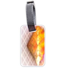 Geometry Diamond Luggage Tag (two Sides) by Sparkle