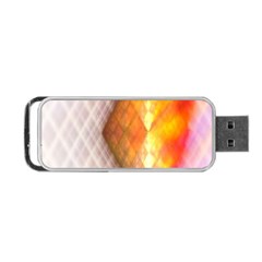 Geometry Diamond Portable Usb Flash (one Side) by Sparkle