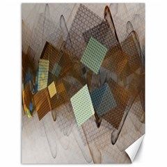 Digital Geometry Canvas 18  X 24  by Sparkle