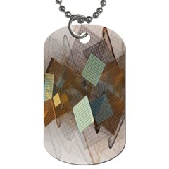 Geometry Diamond Dog Tag (two Sides) by Sparkle