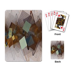 Geometry Diamond Playing Cards Single Design (rectangle) by Sparkle