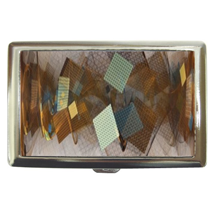 Geometry Diamond Cigarette Money Case