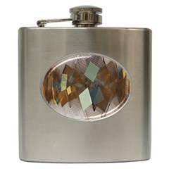 Geometry Diamond Hip Flask (6 Oz) by Sparkle