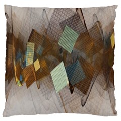 Geometry Diamond Large Cushion Case (two Sides) by Sparkle