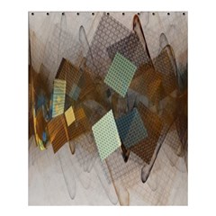 Geometry Diamond Shower Curtain 60  X 72  (medium) 