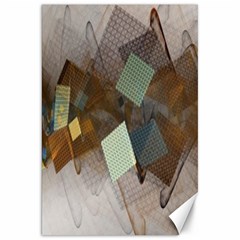 Geometry Diamond Canvas 20  X 30  by Sparkle