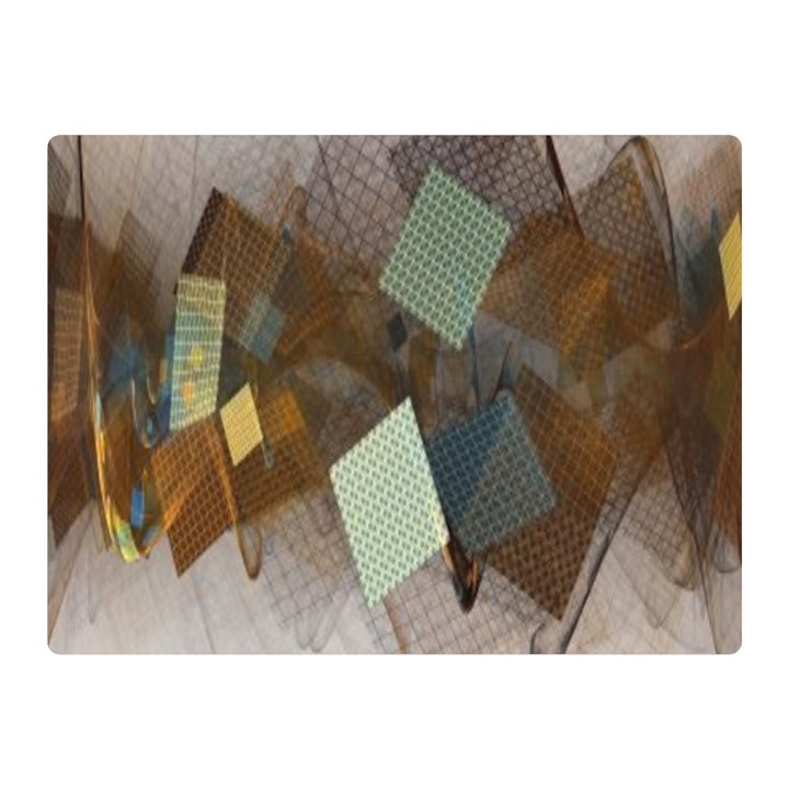 Geometry Diamond Double Sided Flano Blanket (Mini) 