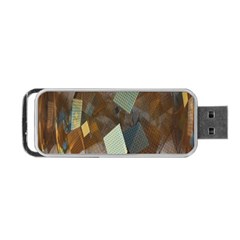 Geometry Diamond Portable Usb Flash (one Side) by Sparkle