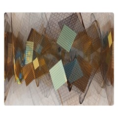 Geometry Diamond Double Sided Flano Blanket (small)  by Sparkle