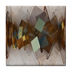 Geometry Diamond Tile Coaster by Sparkle