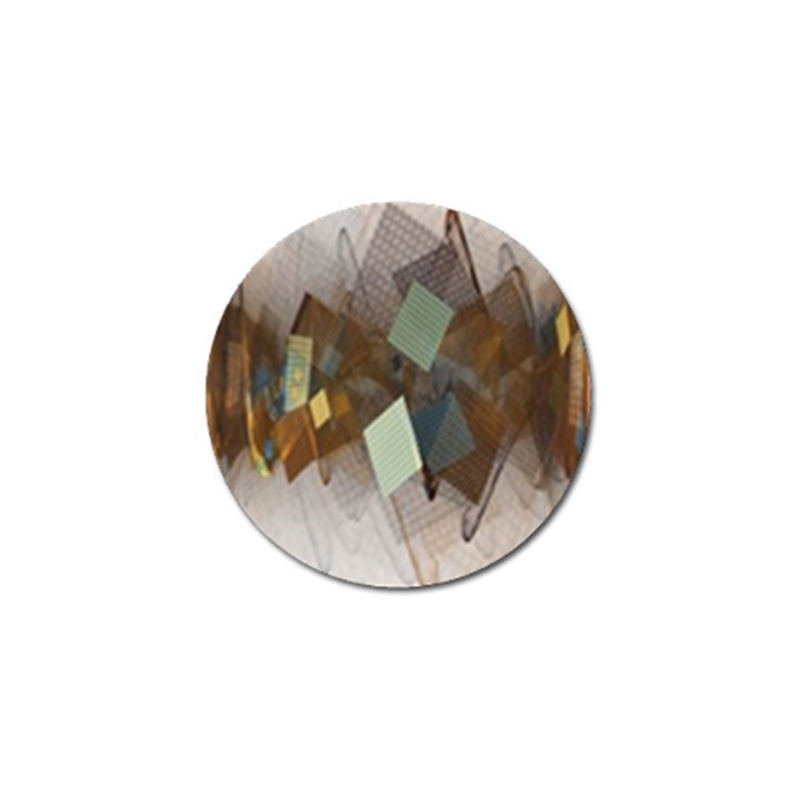 Geometry Diamond Golf Ball Marker