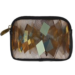 Geometry Diamond Digital Camera Leather Case by Sparkle