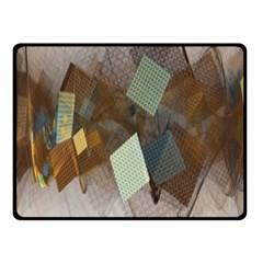 Geometry Diamond Fleece Blanket (small) by Sparkle