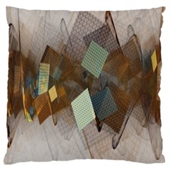 Geometry Diamond Standard Flano Cushion Case (one Side) by Sparkle