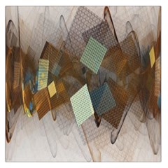 Geometry Diamond Large Satin Scarf (square) by Sparkle