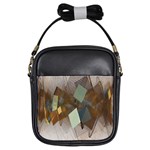 Digital Geometry Girls Sling Bag Front