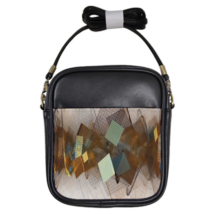 Digital Geometry Girls Sling Bag