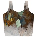 Digital Geometry Full Print Recycle Bag (XL) Front