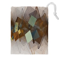 Geometry Diamond Drawstring Pouch (4xl) by Sparkle