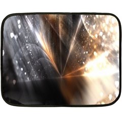 Flash Light Double Sided Fleece Blanket (mini)  by Sparkle