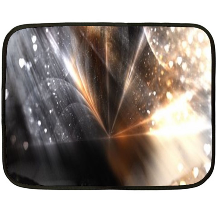 Flash Light Double Sided Fleece Blanket (Mini) 