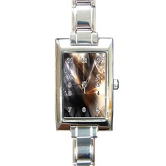 Digital Geometry Rectangle Italian Charm Watch by Sparkle