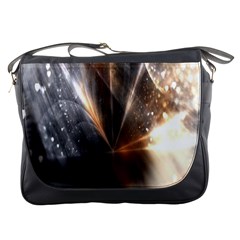 Flash Light Messenger Bag by Sparkle