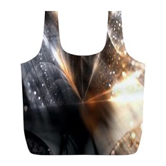 Flash Light Full Print Recycle Bag (l) by Sparkle