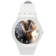 Geometry Diamond Round Plastic Sport Watch (m) by Sparkle