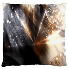 Geometry Diamond Large Flano Cushion Case (one Side) by Sparkle