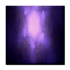 Violet Spark Tile Coaster by Sparkle