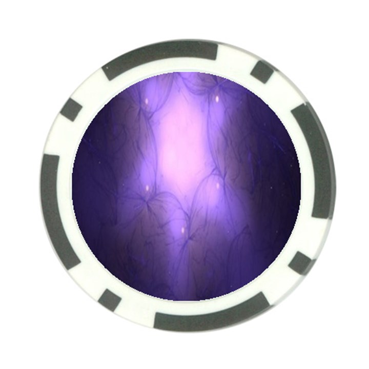 Violet Spark Poker Chip Card Guard