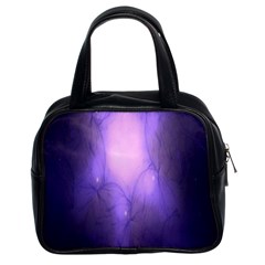 Violet Spark Classic Handbag (two Sides) by Sparkle