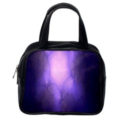 Violet Spark Classic Handbag (one Side) by Sparkle