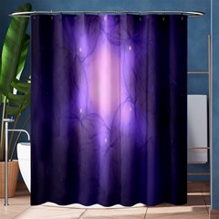 Violet Spark Shower Curtain 60  X 72  (medium)  by Sparkle