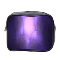 Violet Spark Mini Toiletries Bag (two Sides) by Sparkle