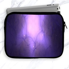 Violet Spark Apple Ipad 2/3/4 Zipper Cases by Sparkle