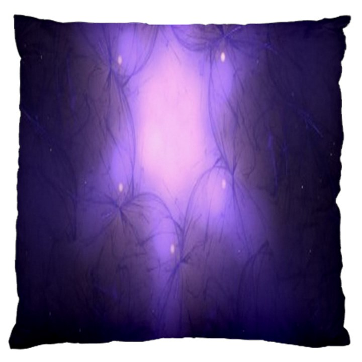 Violet Spark Standard Flano Cushion Case (Two Sides)