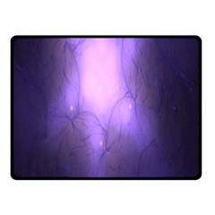 Violet Spark Double Sided Fleece Blanket (small)  by Sparkle