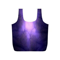 Violet Spark Full Print Recycle Bag (s) by Sparkle