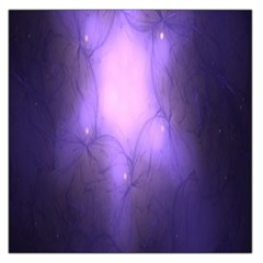 Violet Spark Large Satin Scarf (square) by Sparkle