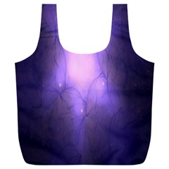 Violet Spark Full Print Recycle Bag (xxl)