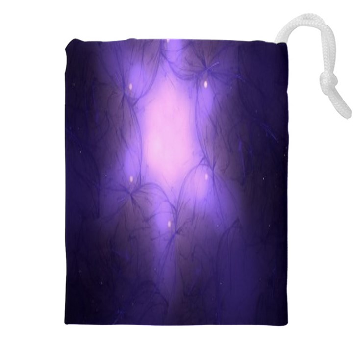 Violet Spark Drawstring Pouch (4XL)